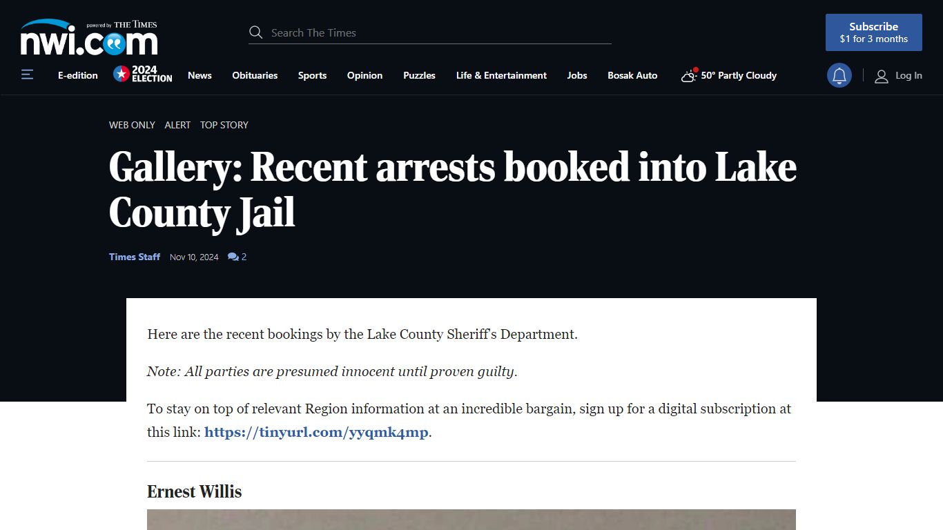 Gallery: Recent arrests booked into Lake County Jail