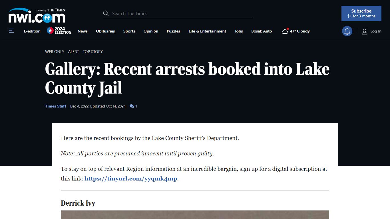 Gallery: Recent arrests booked into Lake County Jail - The Times of ...