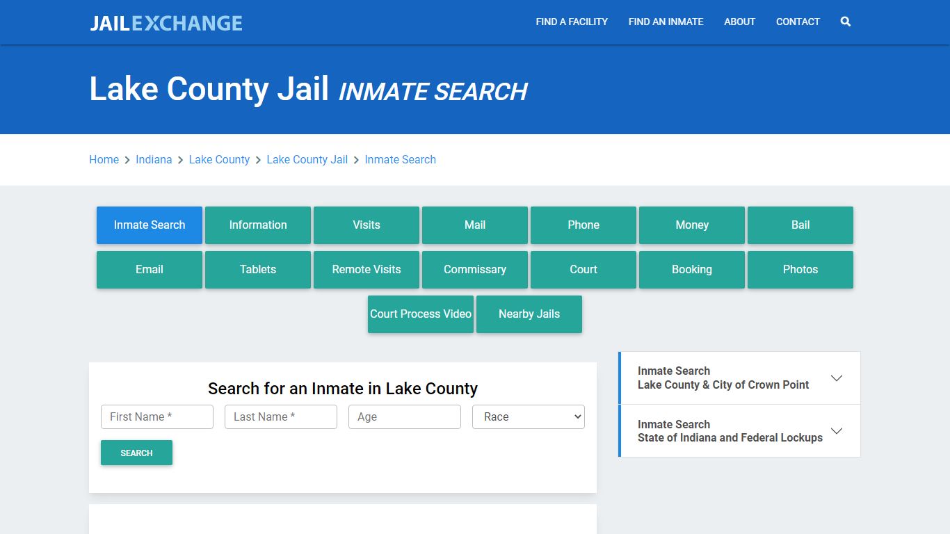 Lake County Jail, IN Inmate Search: Roster & Mugshots - Jail Exchange